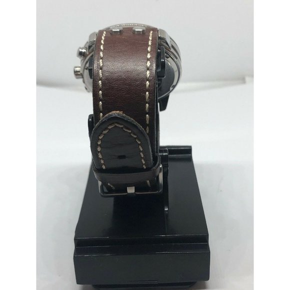 Michael Kors MK8292 Men\'s Brown Leather Analog Egg main image 7